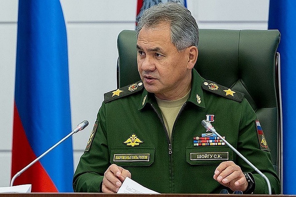 Министр обороны РФ Сергей Шойгу