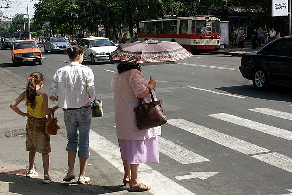 Жара начала отступать