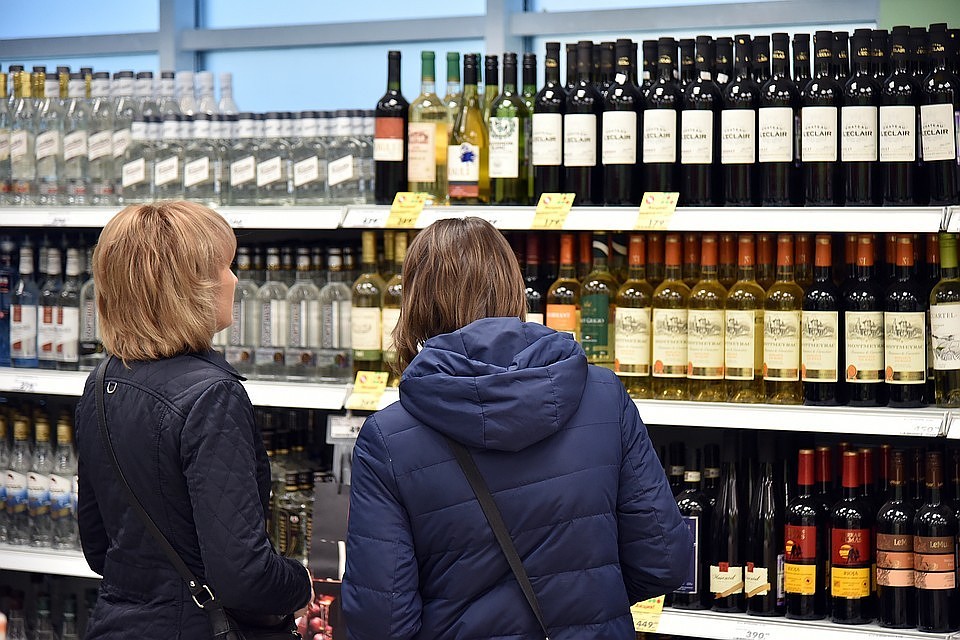 В России выросли цены на алкоголь