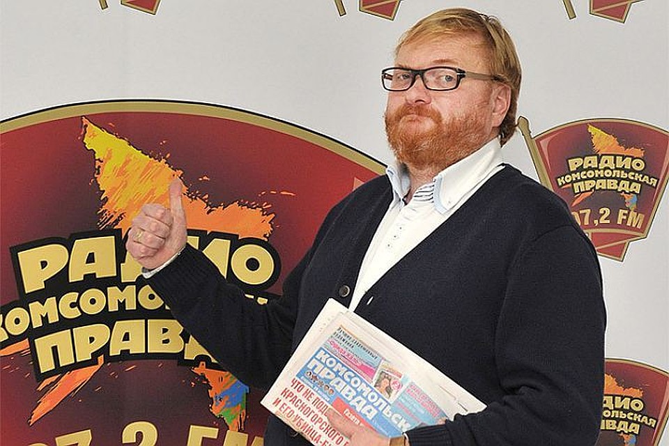 Виталий Милонов предложил создать аллею славы великих артистов