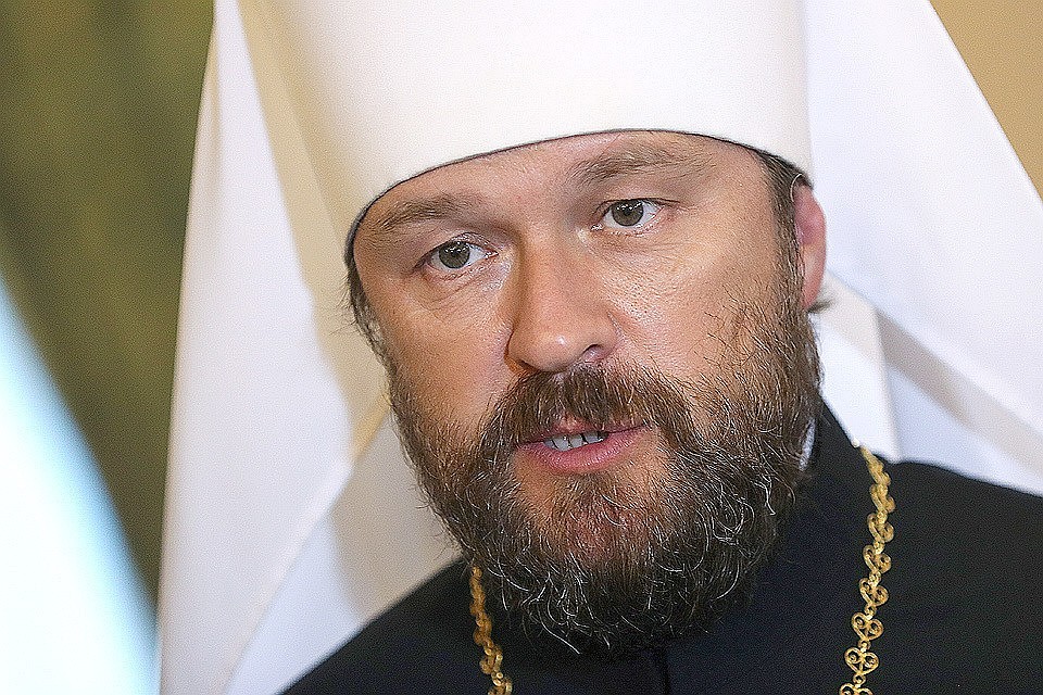 Глава синодального Отдела внешних церковных связей РПЦ митрополит Иларион. ФОТО Валерий Шарифулин/ТАСС