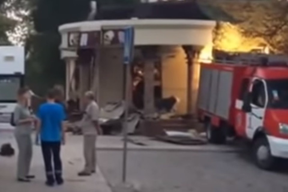 Появилось видео из донецкого кафе, где был убит глава ДНР Захарченко