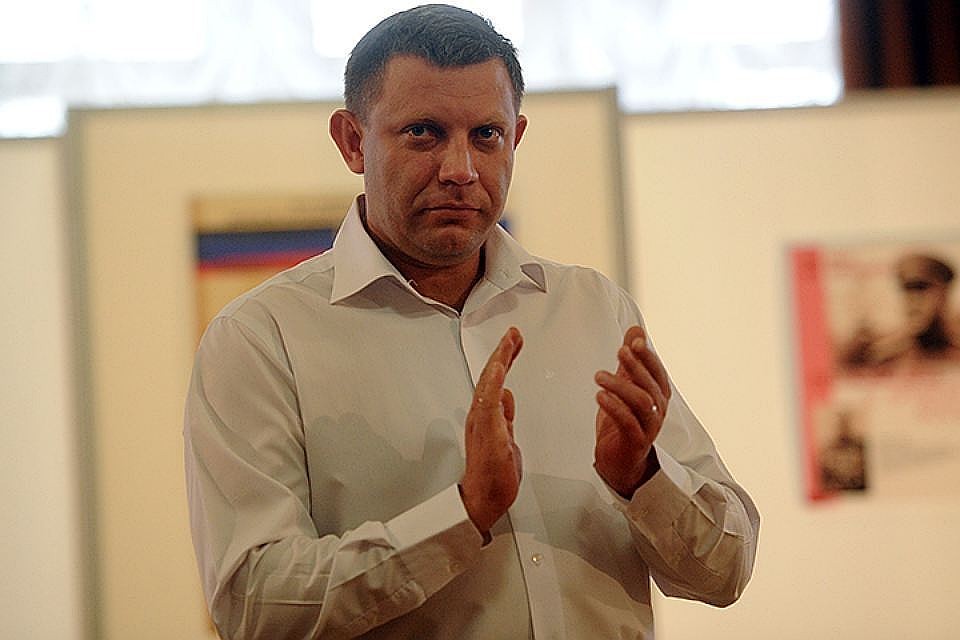 Глава ДНР Александр Захарченко