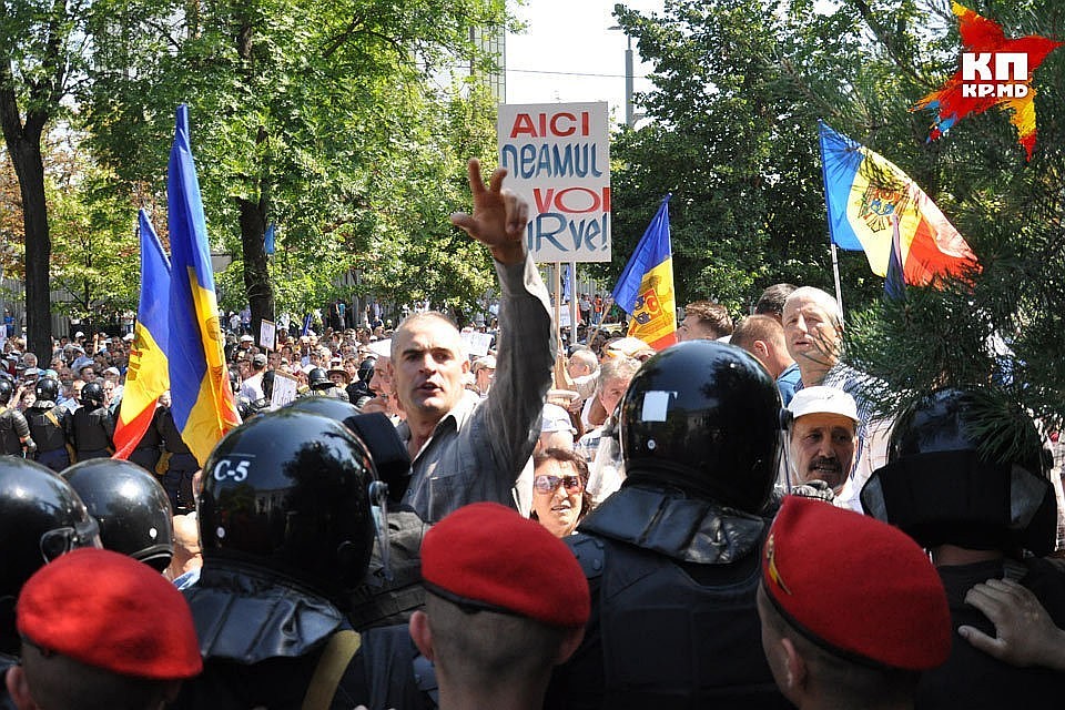 На центрально площади Кишинева снова пройдут протесты