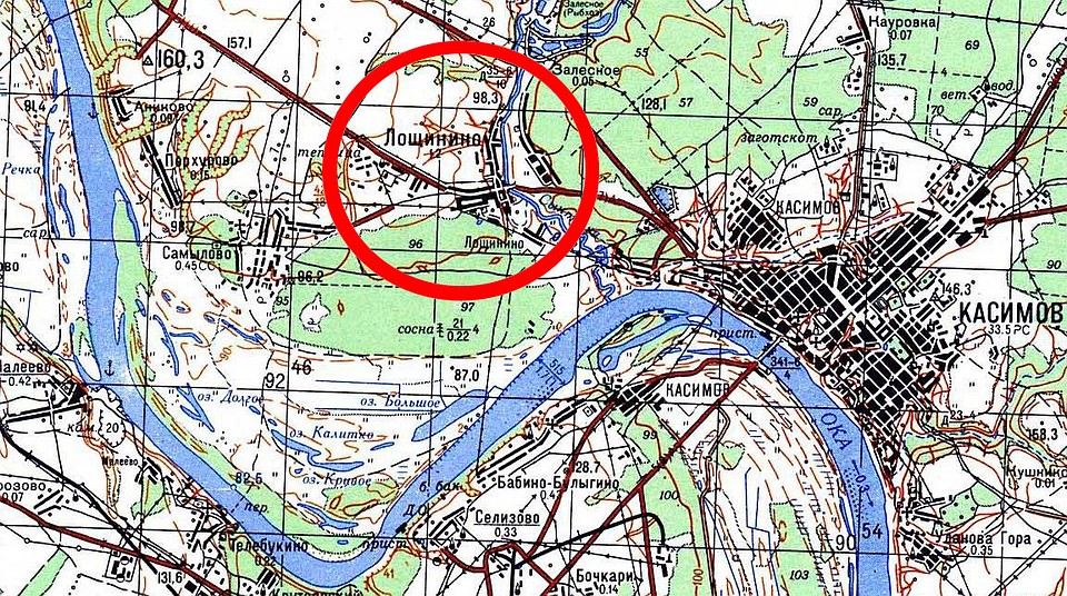 ДТП произошло в пригородном селе рядом с городом Касимов
