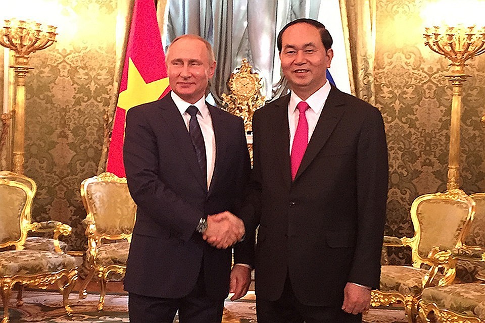 Владимир Путин и Чан Дай Куанг