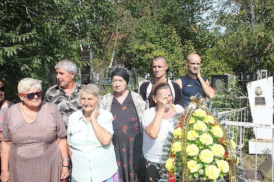 На похоронах Александра Захарченко