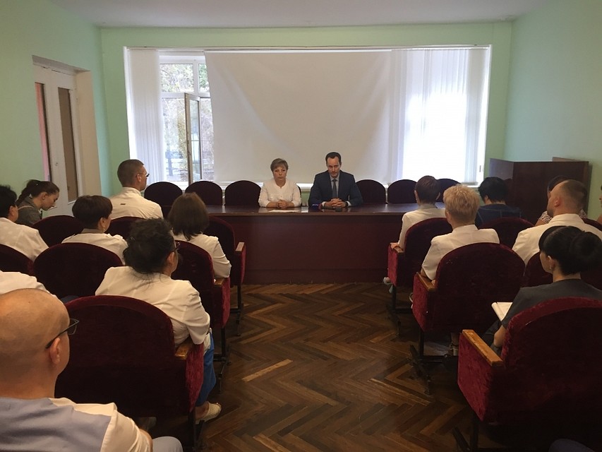 Елена Дронова стала новым главврачом волжской больницы имени Фишера. Фото: комитета здравоохранения Волгоградской области