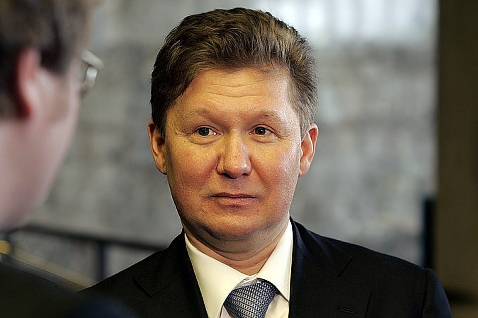 Глава правления "Газпрома" Алексей Миллер