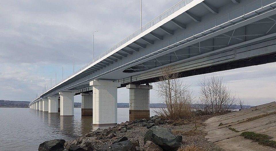Бетонирование моста закончили, осталось его заасфальтировать. Фото: архив "КП".