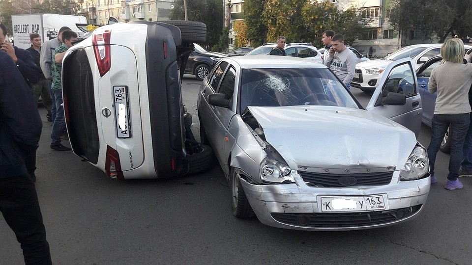 Авария получилась серьезная