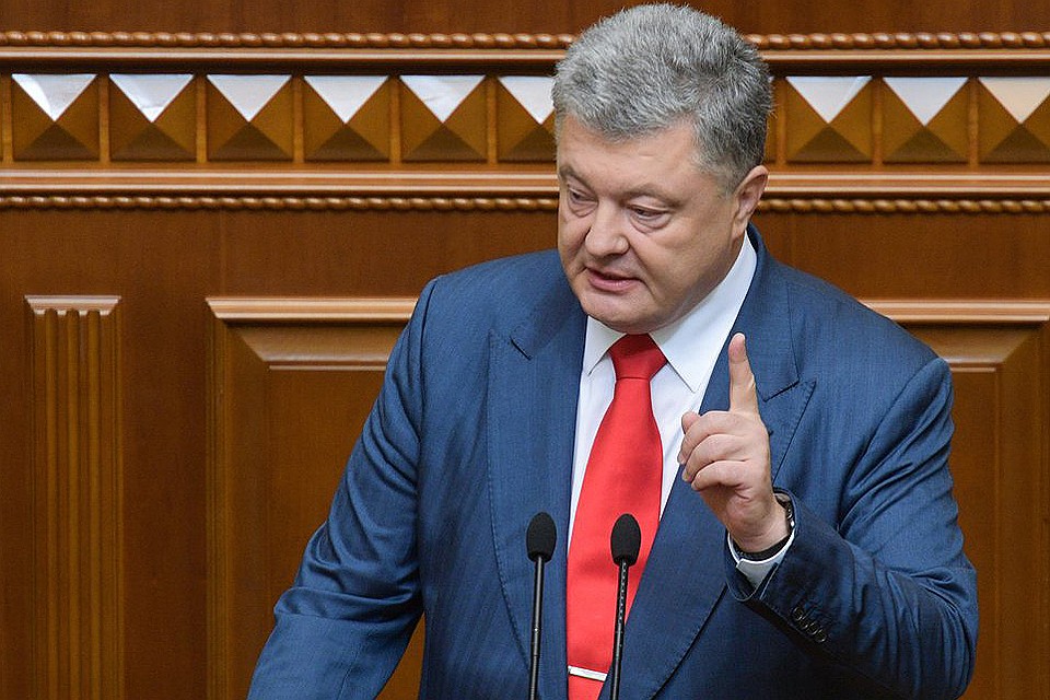 Президент Украины Петр Порошенко.
