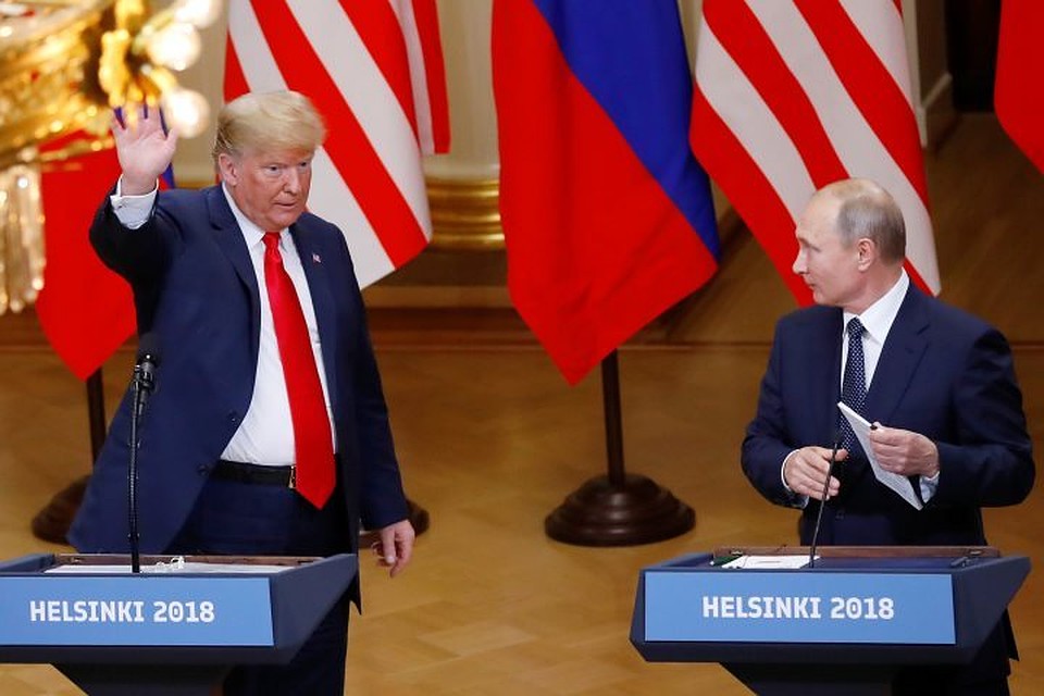 Первая полноформатная встреча президентов РФ и США Владимира Путина и Дональда Трампа состоялась 16 июля этого года