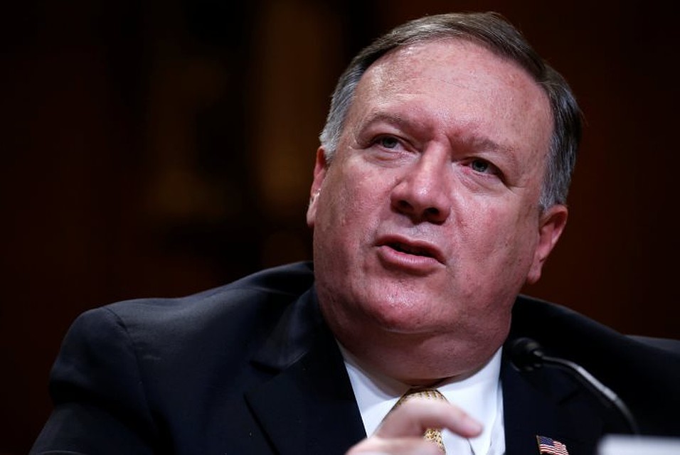Госсекретарь США Майк Помпео.