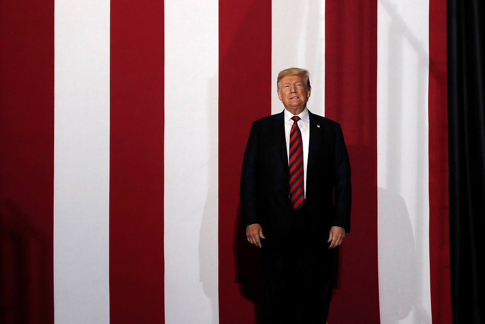 Американский лидер Дональд Трамп