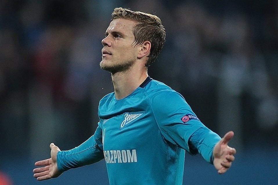 Герой матча Александр Кокорин. Фото: Фото: news-sporting.ru