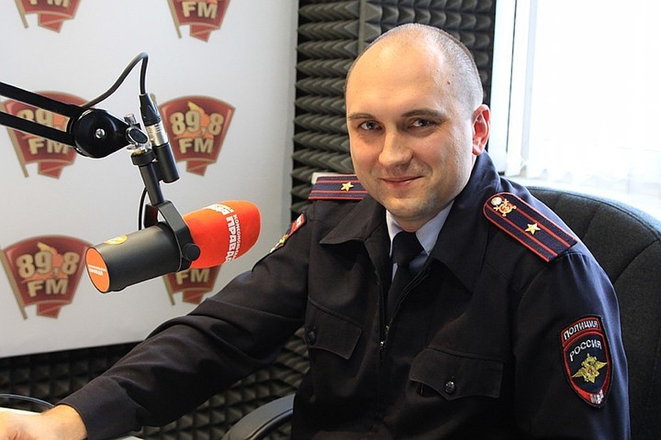 Андрей Батычко в студии радио "КП-Ростов".