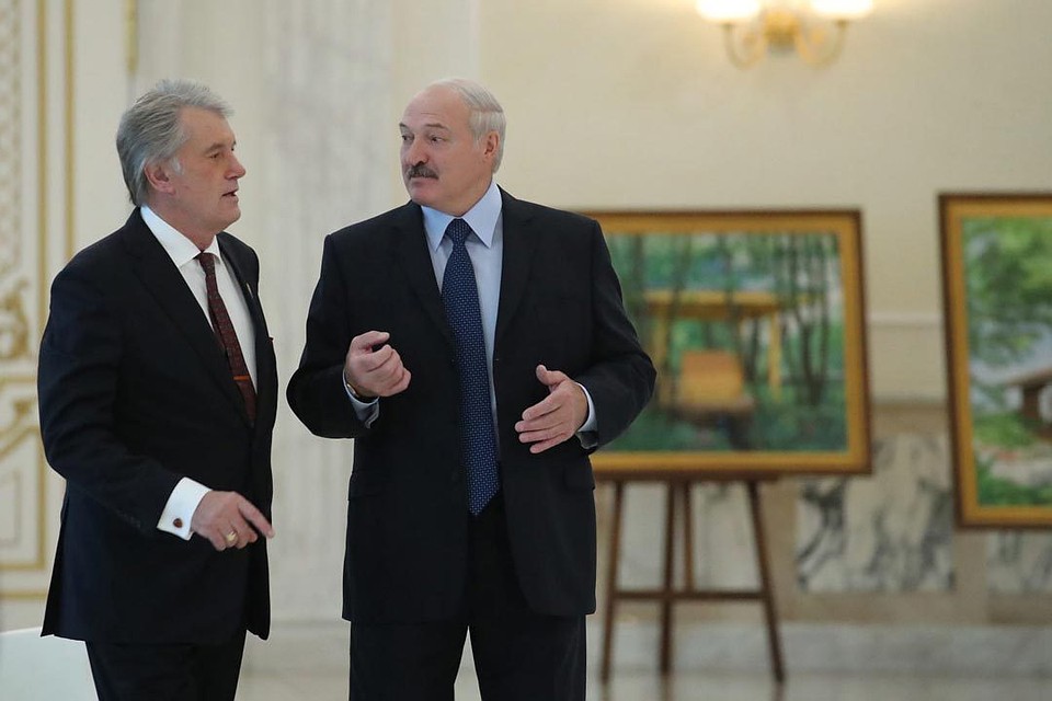 Белорусский президент Александр Лукашенко встретился с Виктором Ющенко. Фото: БелТА.