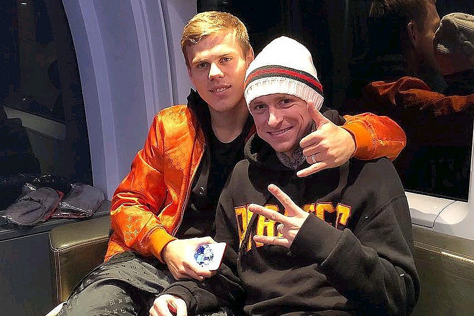 Кокорин и Мамаев. Это фото Кокорин выложил в свой инстаграм всего день назад. Фото: nstagram.com/kokorin9