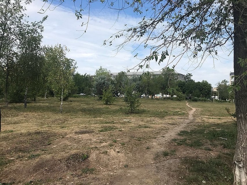 Место под строительство нового здания для театра "Грань" / Фото: Александр Хинштейн