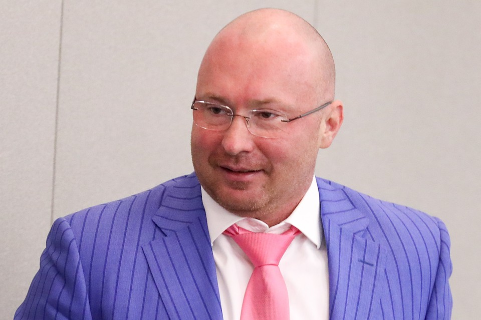 Вице-спикер Госдумы РФ Игорь Лебедев на пленарном заседании Государственной думы РФ.ФОТО Антон Новодережкин/ТАСС