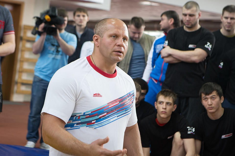 Российский боец MMA Федор Емельяненко
