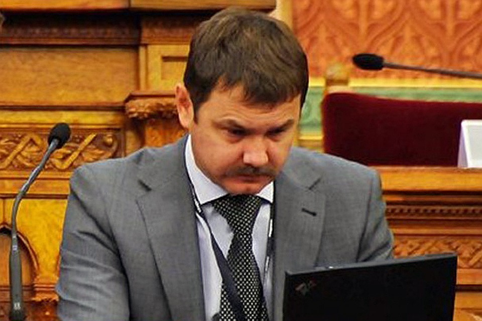 Михаил Бочкарев на семинаре в Будапеште, 2012 год. ФОТО archiv.parlament.hu