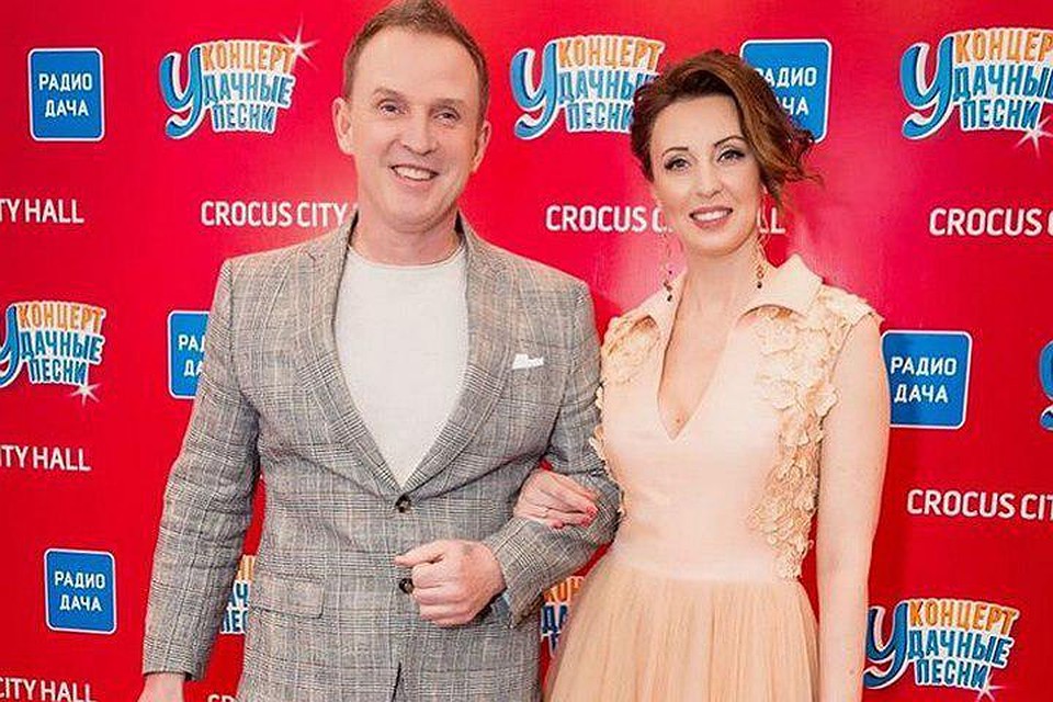 Певица Наталья Сенчукова и лидер группы ДЮНА Виктор Рыбин