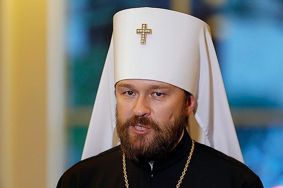 Uлава Отдела внешних церковных связей РПЦ митрополит Иларион/ Фото: Михаил Джапаридзе/ТАСС