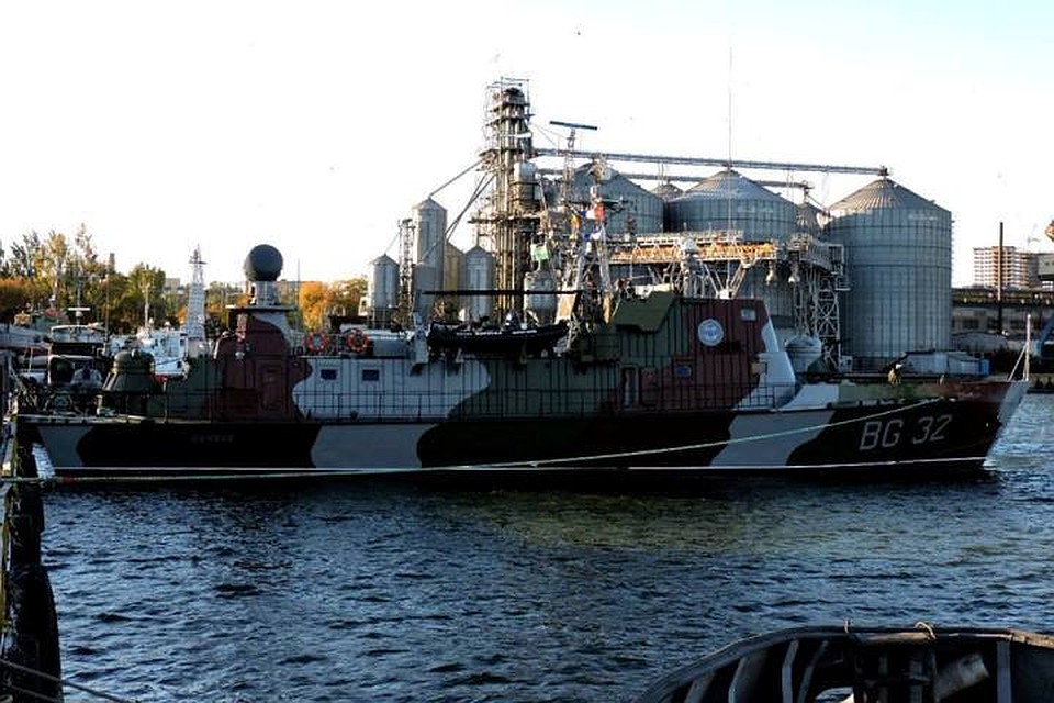 Пограничный сторожевой корабль ПСКР-705 «Донбасс». Фото: Facebook/ информационный портал «Тиск»