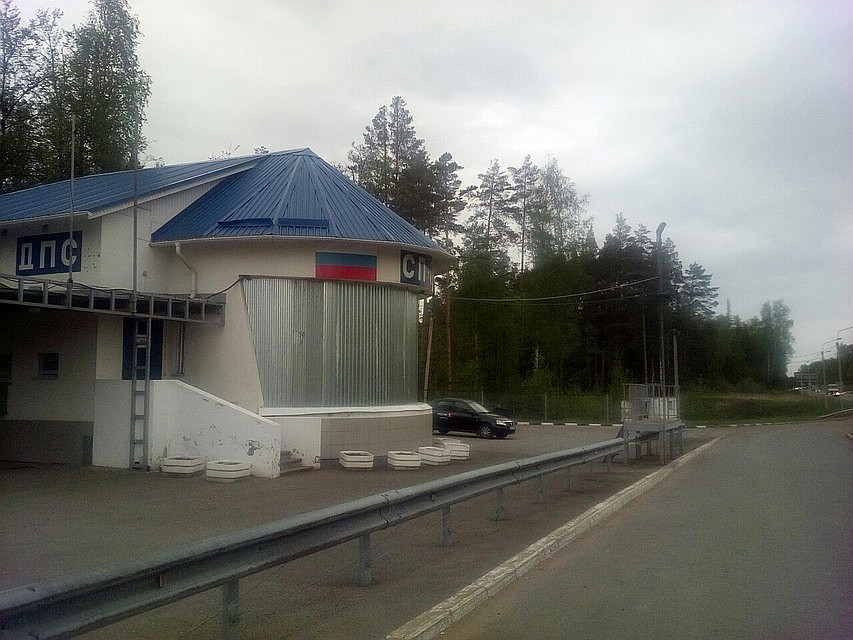 На фото закрытый пост на Як-Бодьинском тракте. Фото: Юрий Абашев