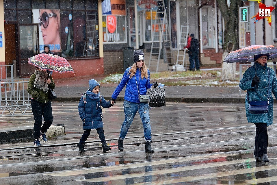 Сегодня днем на Орловщине пройдут дожди