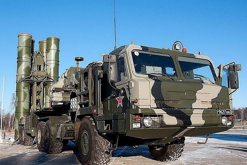 Новейшая зенитная ракетная С-400