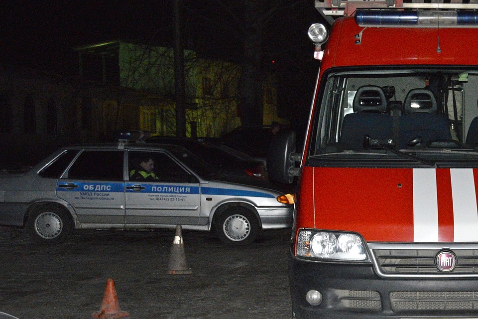 Пострадавшего увезли в больницу