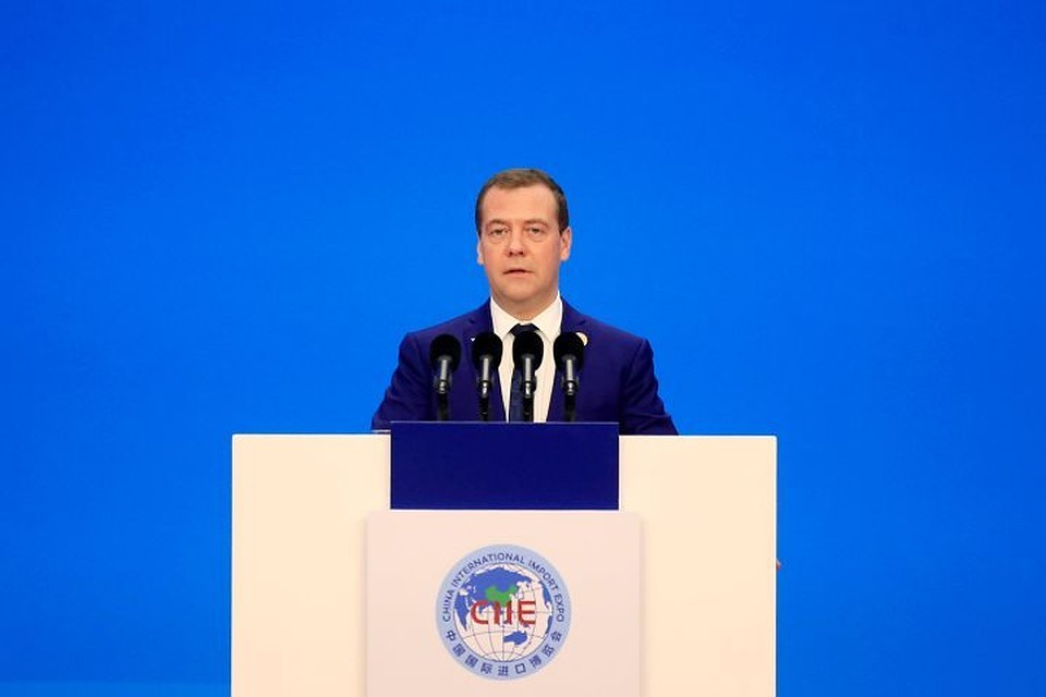Премьер-министр РФ Дмитрий Медведев