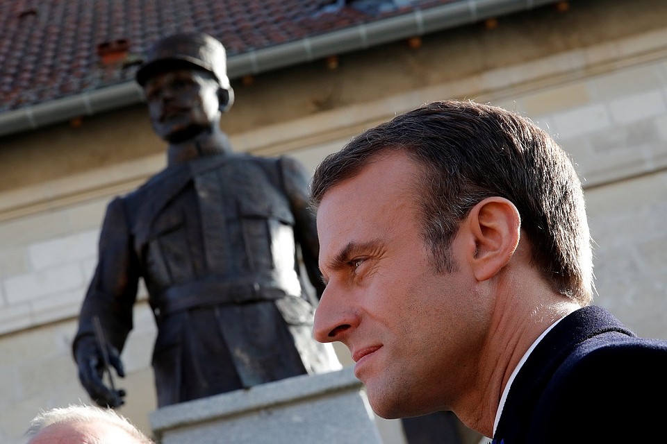 Президент Франции Эмманюэль Макрон