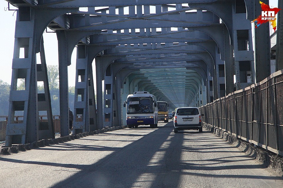Старый мост в Барнауле