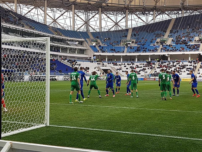 Несмотря на активную игру, не было ни одного гола.