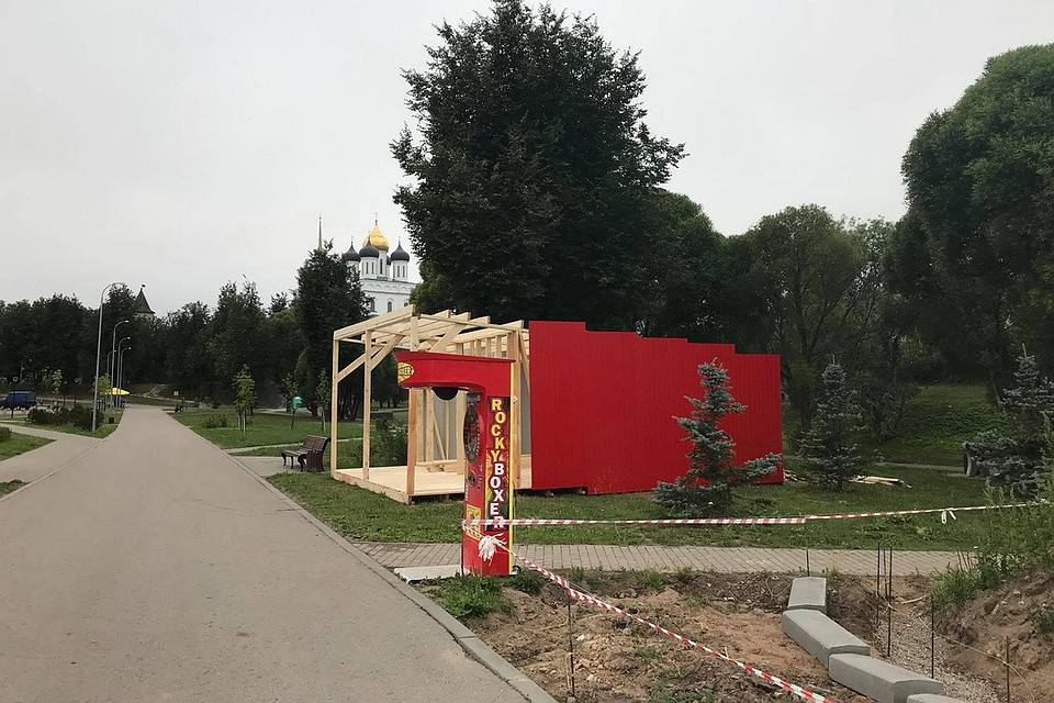 Павильон для проката в парке Куопио стал точкой преткновения между городскими властями и городской администрацией.