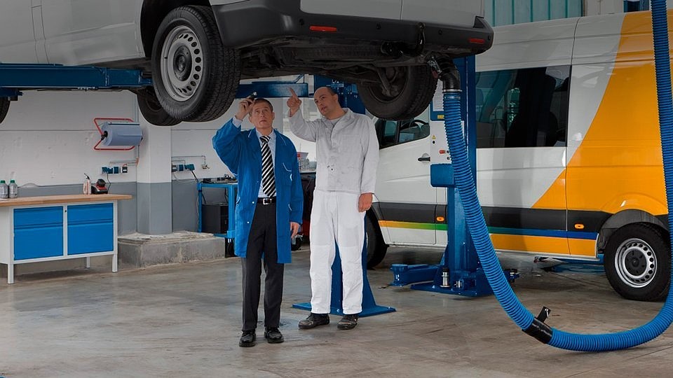 Обслуживание коммерческих автомобилей в Волгограде. Фото: Волга-Раст.