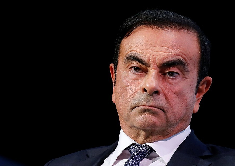 Бывший глава Nissan Карлос Гон задекларировал лишь треть своего вознаграждения за 2017 год.