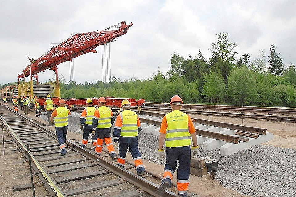 Реализация проекта "Rail Baltica" вызывает слишком много вопросов и проблем. Фото: с сайта railwaypro.com