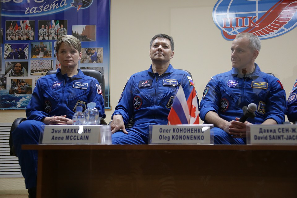 Олег Кононенко готовится к полету на МКС 3 декабря