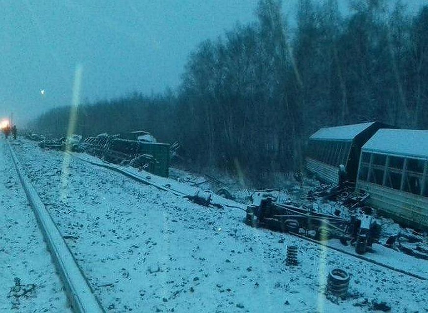 В Омской области полностью восстановлено движение поездов