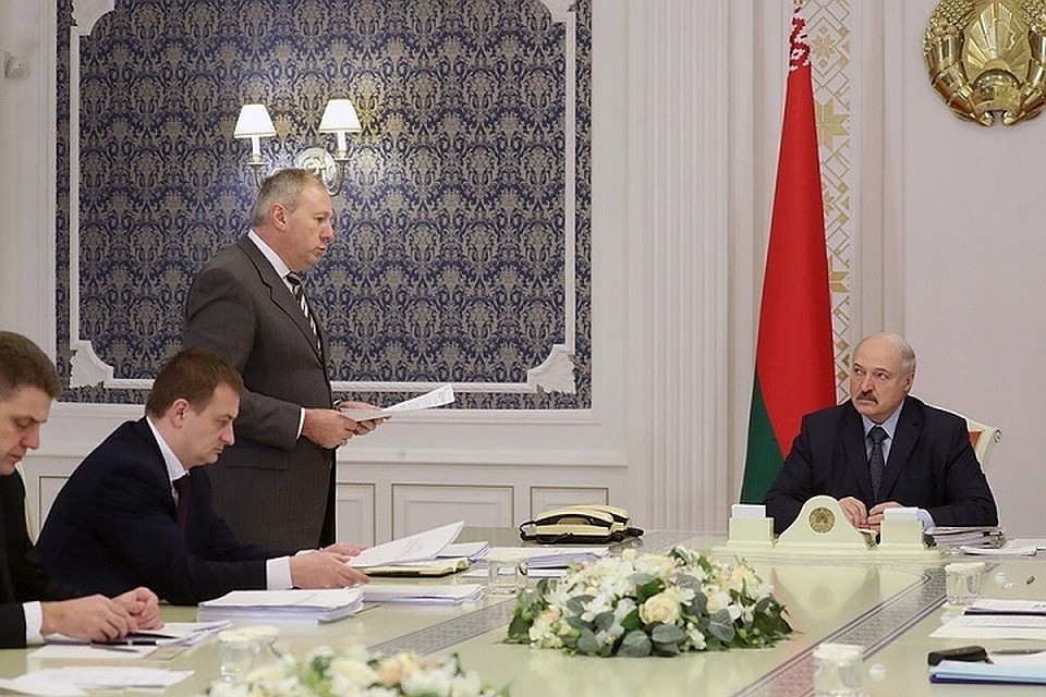 Александр Лукашенко провел совещание руководства Совмина. Фото: belta.by.