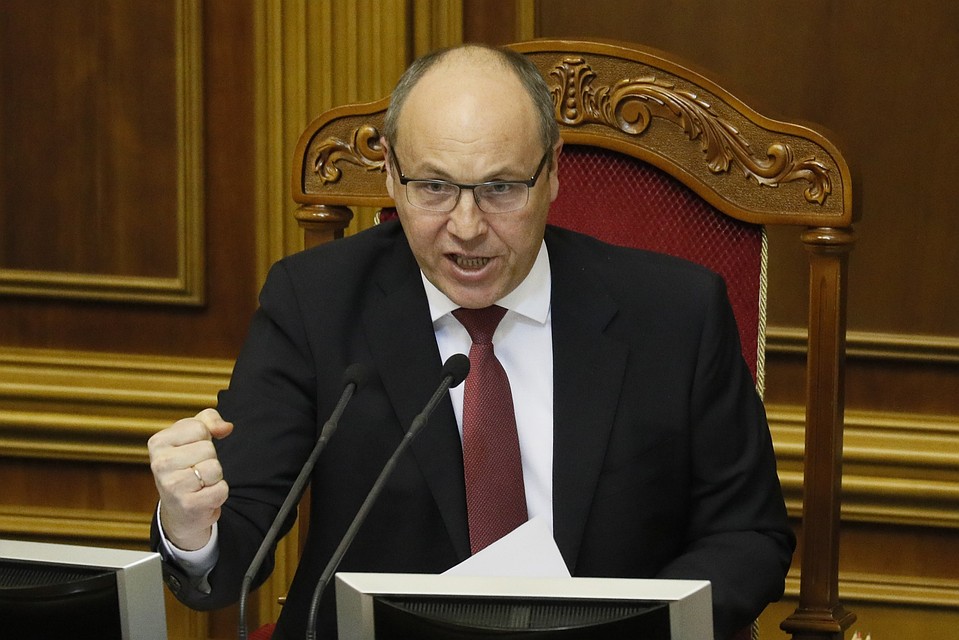 Украинский депутат Андрей Парубий