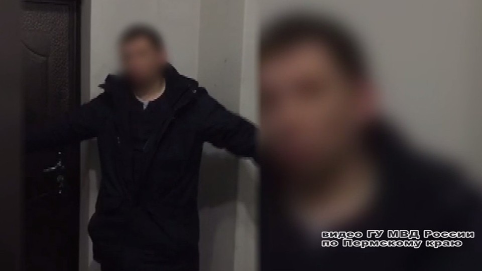 Скриншот с видео ГУ МВД по Пермскому краю
