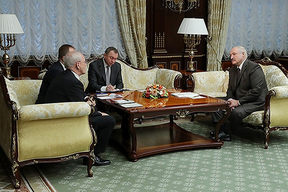 Президент встретился с послом Германии. Фото: president.gov.by