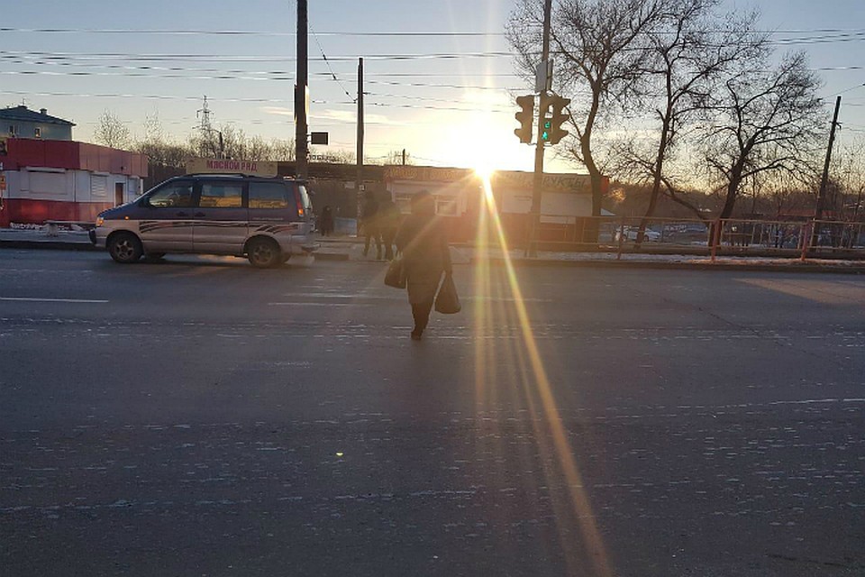 Автоледи сбила несовершеннолетнюю хабаровчанку на пешеходном переходе