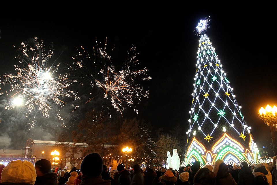 Открытие елки в Иркутске 2018: самые яркие моменты праздника